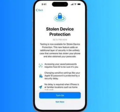 平邑苹果授权维修店分享被盗设备保护功能开启方法 