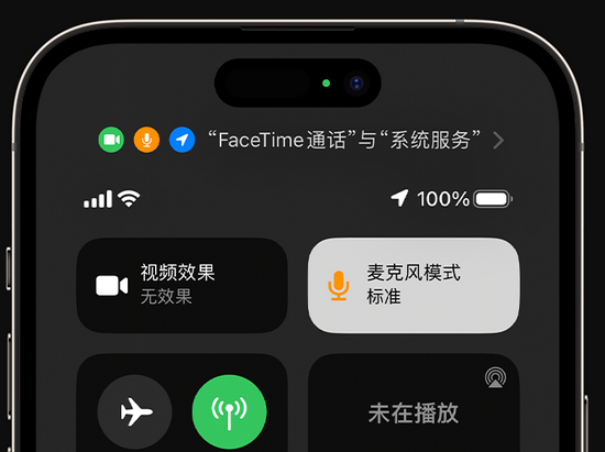 平邑苹果授权维修网点分享iPhone在通话时让你的声音更清晰 