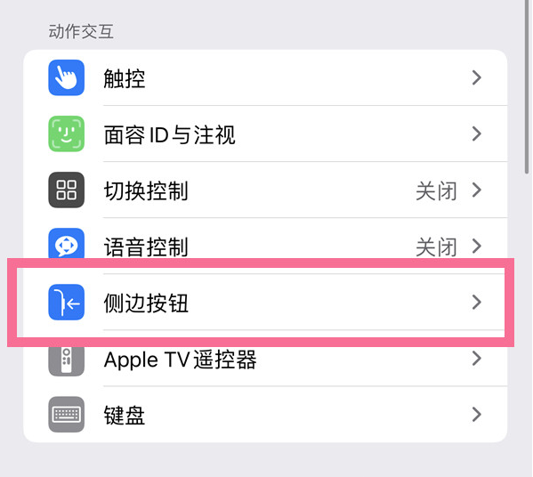 平邑苹果14维修店分享iPhone14 Plus侧键双击下载功能关闭方法 