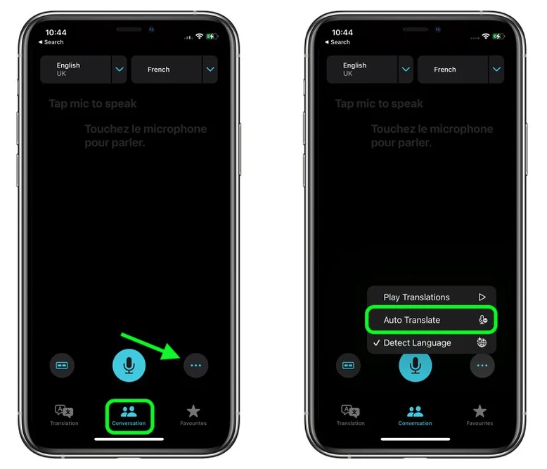 平邑苹果手机维修分享iOS 15 “翻译” App 新改进 