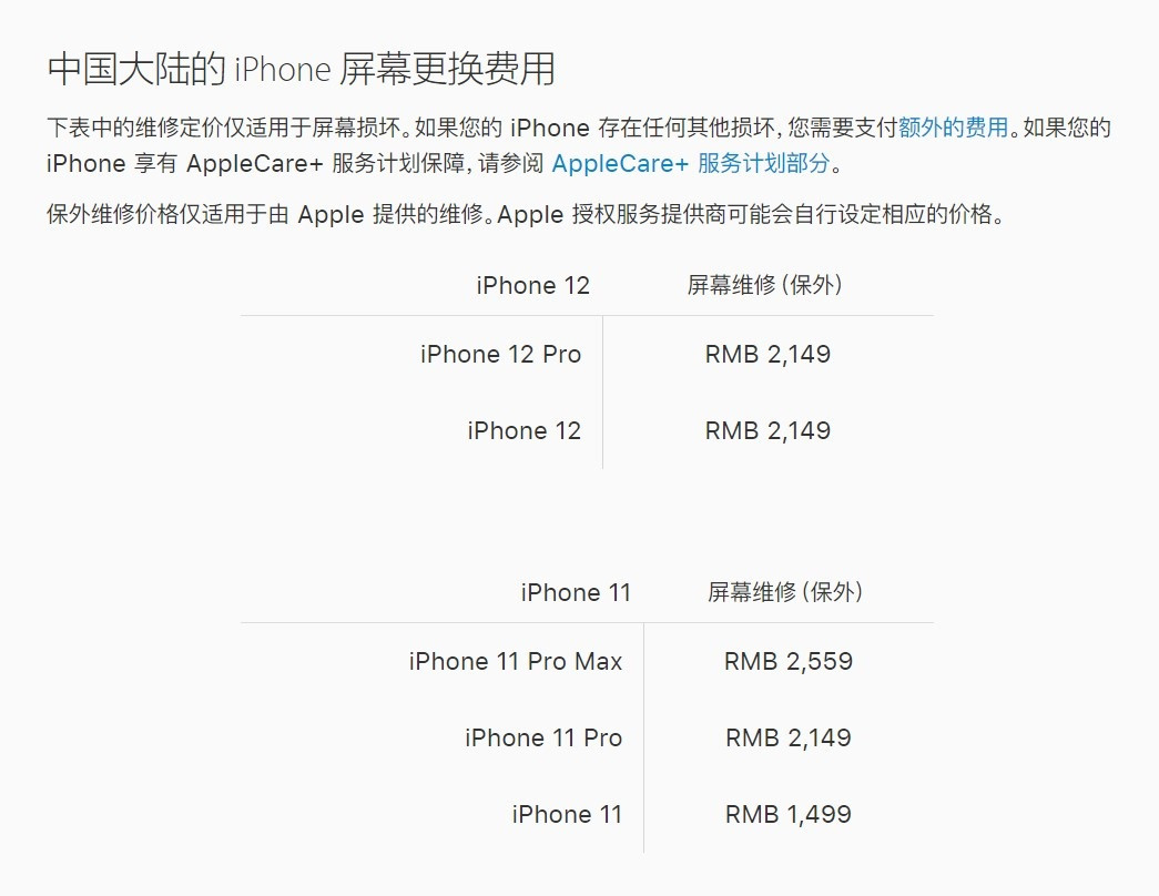 平邑苹果手机维修分享iPhone 12/12 Pro 更换屏幕多少钱 